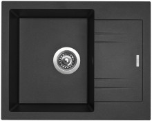 Sinks LINEA 600 N Metalblack 
